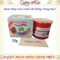 Kem Dưỡng Trắng Da Cao Cấp Holy Care Collagen Linh Chi Đông Trùng Hạ Thảo 9in1 - 20g