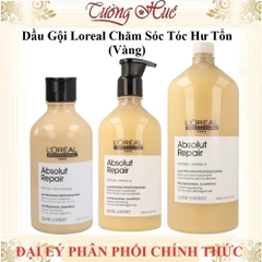 Dầu Gội Chăm Sóc Tóc Hư Tổn Loreal Serie Expert Absolut Repair - Vàng (Có Lựa Chọn)