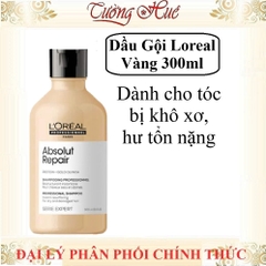 Dầu Gội Chăm Sóc Tóc Hư Tổn Loreal Serie Expert Absolut Repair - Vàng (Có Lựa Chọn)