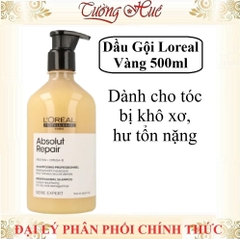 Dầu Gội Chăm Sóc Tóc Hư Tổn Loreal Serie Expert Absolut Repair - Vàng (Có Lựa Chọn)