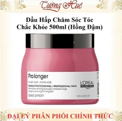 Dầu Hấp Loreal Ngừa Gãy Rụng, Chắc Khỏe Tóc Serie Expert B6 + Biotin Inforcer 250ml/500ml - Hồng đậm (Có Lựa Chọn)