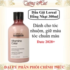 Dầu Gội Cho Tóc Nhuộm Loreal Serie Expert A-ox Vitamino Color - Hồng Nhạt (Có Lựa Chọn)