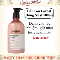 Dầu Gội Cho Tóc Nhuộm Loreal Serie Expert A-ox Vitamino Color - Hồng Nhạt (Có Lựa Chọn)