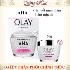 [HàngCóTem] Kem Olay Luminous Niacinmamide Dưỡng Ẩm Làm Mờ Thâm Nám Và Đốm Nâu 50g - Có Lựa Chọn