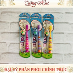 Bàn chải đánh răng cho bé (Tặng kèm móc khóa gấu cute) - Ngẫu nhiên