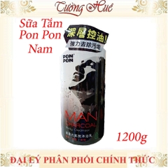 Sữa Tắm Nam Pon Pon Man Đài Loan Nhiều Mùi - 1200g