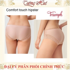 Quần lót nữ Triumph Comfort Touch Hipster Quần lót nữ lưng vừa nguyên mông phối ren không viền may.