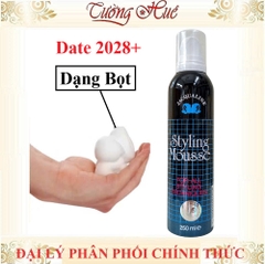 Mousse Tạo Kiểu Tóc Jacqualine Styling Mousse Dạng Bọt Dành Cho Cả Nam Và Nữ - 250ml