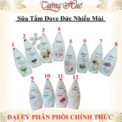 Sữa Tắm Dove Đức Nhiều Mùi - Có Lựa Chọn