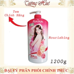 Sữa Tắm Nữ Pon Pon Đài Loan Nhiều Mùi - 1200g