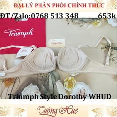 Áo lót nữ Triumph Style Dorothy WHUD có gọng cúp ngang nâng ren.