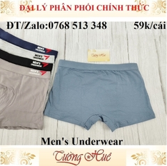 Quần lót nam Men's Underwear dạng đùi cotton.