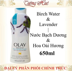 Sữa Tắm Dưỡng Ẩm Olay Body Wash Nhiều Mùi Lựa Chọn - 650ml