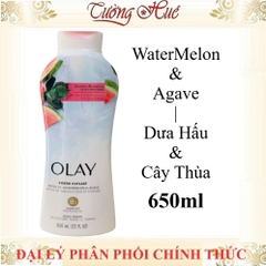 Sữa Tắm Dưỡng Ẩm Olay Body Wash Nhiều Mùi Lựa Chọn - 650ml