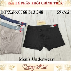 Quần lót nam Men's Underwear dạng đùi cotton.