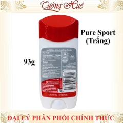 Lăn Khử Mùi Nam Old Spice Pure Sport Sáp Trắng - 93g