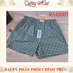 Quần Đùi Nam Mặc Nhà R'Mode RMB001 Kate Thái Mềm Mịn Chống Nhăn Thoáng Mát Họa Tiết Ngẫu Nhiên
