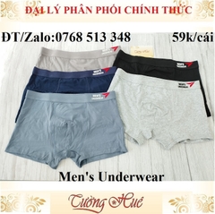 Quần lót nam Men's Underwear dạng đùi cotton.