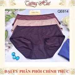 Combo 5 Quần Lót Nữ Trơn Cao Cấp Escanté QE614 Co Dãn Kháng Khuẩn Nhiều Màu