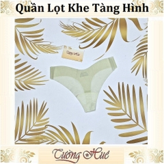 Quần Lót Nữ Lụa Trơn Lọt Khe Tàng Hình.