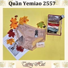 Quần Lót Nữ Ôm Mông Yemiao 2557 Chất lụa Viền Ren.