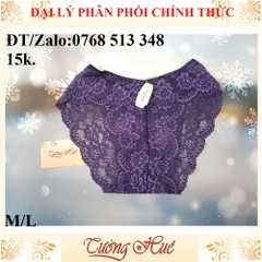 Quần lót nữ ren, màu ngẫu nhiên size ML.