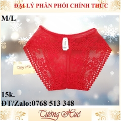 Quần lót nữ ren, màu ngẫu nhiên size ML.