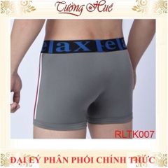 Quần Lót Nam Dạng Đùi Relax RLTK007 Bản Lưng Vừa Trơn Thun Lạnh Co Dãn Sọc Màu