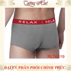 Quần Lót Dạng Đùi Boxer RELAX RLTK019 Bản Vừa Bông Cotton Thoáng Khí Khử Mùi
