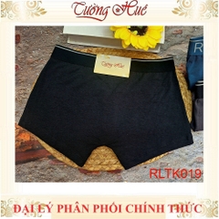 Quần Lót Dạng Đùi Boxer RELAX RLTK019 Bản Vừa Bông Cotton Thoáng Khí Khử Mùi