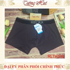 Quần Lót Dạng Đùi Boxer RELAX RLTK019 Bản Vừa Bông Cotton Thoáng Khí Khử Mùi