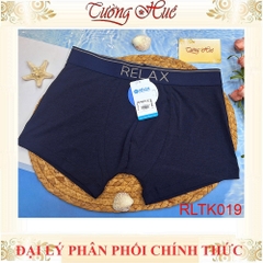 Quần Lót Dạng Đùi Boxer RELAX RLTK019 Bản Vừa Bông Cotton Thoáng Khí Khử Mùi