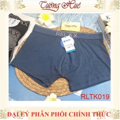 Quần Lót Dạng Đùi Boxer RELAX RLTK019 Bản Vừa Bông Cotton Thoáng Khí Khử Mùi