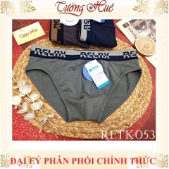 Quần Lót Nam RELAX RLTK053 Bông Cotton USA Thấm Hút Mềm Mịn Co Dãn Bản Lưng Vừa Thời Trang