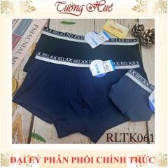 Quần Lót Nam Boxer Relax RLTK061 Cotton USA Thun Thoáng Khí Mềm Mịn Bản Lưng Nhỏ.