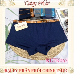 Quần Lót Nam Boxer Relax RLTK063 Cotton USA Thun Thoáng Khí Mềm Mịn Bản Lưng Nhỏ Kẻ Sọc Nam Tính