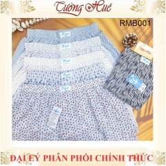 Quần Đùi Nam Mặc Nhà R'Mode RMB001 Kate Thái Mềm Mịn Chống Nhăn Thoáng Mát Họa Tiết Ngẫu Nhiên