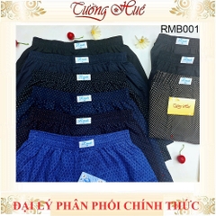 Quần Đùi Nam Mặc Nhà R'Mode RMB001 Kate Thái Mềm Mịn Chống Nhăn Thoáng Mát Họa Tiết Ngẫu Nhiên