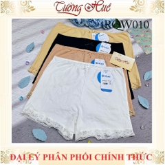 Quần Mặc Váy Relax RQW010 Cotton Viền Ren