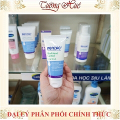 Tẩy Tế Bào Da Mặt BENZAC Blackhead Control Scrub Làm Sạch Mụn Đầu Đen Cho Da Dầu Mụn 60g