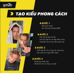 Sáp Vuốt Tạo Kiểu Tóc Got2b Glued Spiking Wax Siêu Cứng - 75ml (Vàng)