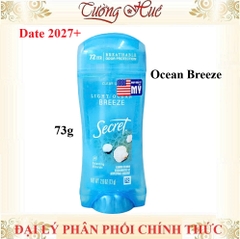 Lăn Khử Mùi Nữ Secret Clear Gel Nhiều Mùi Hương - 73g
