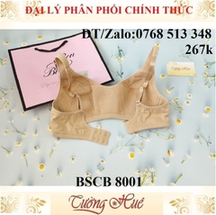 Áo lót nữ Bon Bon BSCB 8001 áo lót mút mỏng, không gọng dáng thể thao.