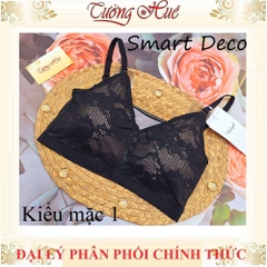 Áo Bra Nữ Triumph Smart Deco P-R Không Gọng Mút Mỏng 2 Kiểu Mặc.