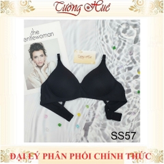 Áo Lót Nữ JINTANA SS57 Không Gọng Mút Siêu Mỏng Đứng Form Quả Nhọn Trơn