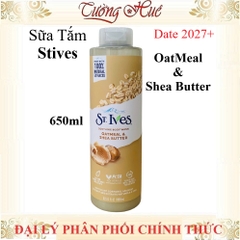 Sữa Tắm St.Ives Body Wash Nhiều Mùi - 650ml