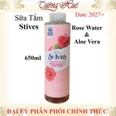 Sữa Tắm St.Ives Body Wash Nhiều Mùi - 650ml