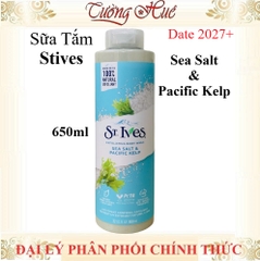 Sữa Tắm St.Ives Body Wash Nhiều Mùi - 650ml