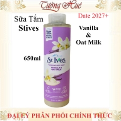 Sữa Tắm St.Ives Body Wash Nhiều Mùi - 650ml