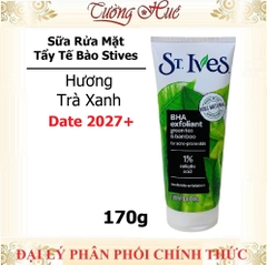 Sữa Rửa Mặt Tẩy Tế Bào Da Chết St.Ives Mỹ Nhiều Mùi Lựa Chọn - 170g